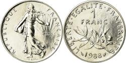 World Coins - Coin, France, Semeuse, Franc, 1988, Paris, , Nickel, KM:925.1