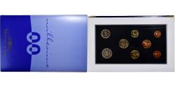 World Coins - France, 1 Cent to 2 Euro, Proof, 2000, Monnaie de Paris,