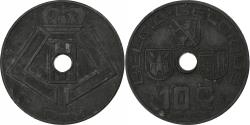 World Coins - Belgium, 10 Centimes, 1945
