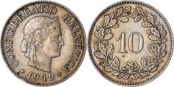 World Coins - Coin, Switzerland, 10 Rappen, 1949