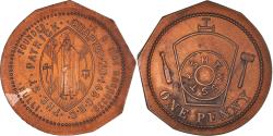 World Coins - Canada, Token, Masonic, St Patrick's Chapter, Chapter Penny, , Copper
