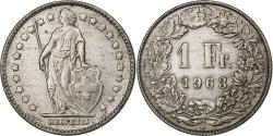 World Coins - Switzerland, Franc, 1963, Bern, Silver, , KM:24