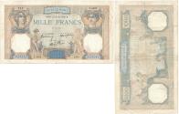 World Coins - France, 1000 Francs, Cérès et Mercure, 1938, E3422 209, EF(40-45)