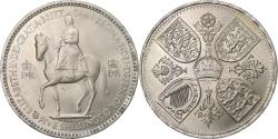 World Coins - Great Britain, Elizabeth II, 5 Shillings, 1953, Copper-nickel, , KM:894