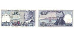 World Coins - Banknote, Turkey, 1000 Lira, 1971-1982, KM:191, AU(50-53)
