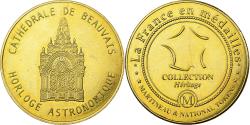 World Coins - France, Token, Cathédrale de Beauvais, Horloge Astronomique, Copper-nickel