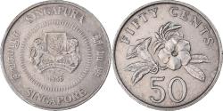 World Coins - Coin, Singapore, 50 Cents, 1986