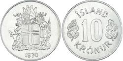 World Coins - Coin, Iceland, 10 Kronur, 1970