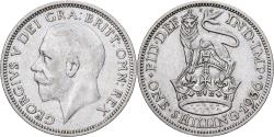 World Coins - Great Britain, George V, Shilling, 1936, British Royal Mint, Silver,
