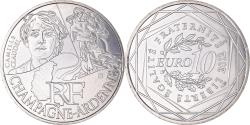 World Coins - France, 10 Euro, Champagne-Ardenne, 2012, Paris, , Silver