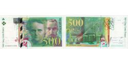 World Coins - France, 500 Francs, Pierre et Marie Curie, 1994, K.000, UNC(63)