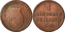 World Coins - Coin, Denmark, Frederik VI, Rigsbankskilling, 1818, , Copper, KM:688