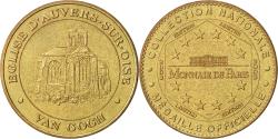 World Coins - France, Token, Touristic token, 95/ Eglise d'Auvers-sur-Oise - Van Gogh, Arts &