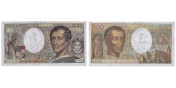 World Coins - France, 200 Francs, Montesquieu, 1990, R.100, EF(40-45), Fayette:70.10b, KM:155d