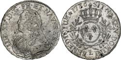 World Coins - France, Louis XV, Ecu aux branches d'olivier, 1736, Bayonne, Silver,