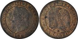 World Coins - Coin, France, Napoleon III, Napoléon III, Centime, 1861, Strasbourg,