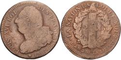 World Coins - Coin, France, 2 Sols, 1793 / AN 5, Strasbourg, , Cuivre, Gadoury:24