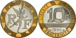 World Coins - Coin, France, Génie, 10 Francs, 1996, Paris, Proof / BE,