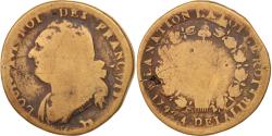 World Coins - Coin, France, 12 deniers françois, 12 Deniers, 1792, Pau, , Bronze