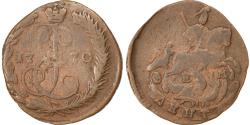 World Coins - Coin, Russia, Catherine II, Denga, 1/2 Kopek, 1770, Ekaterinbourg,