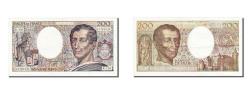 World Coins - Banknote, France, 200 Francs, 200 F 1981-1994 ''Montesquieu'', 1992, AU(55-58)