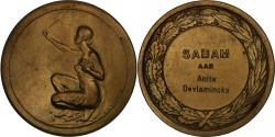 World Coins - Belgium, Medal, S.A.B.A.M, Société Belge des Auteurs, Musique, De Bremaecker