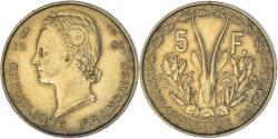 World Coins - Coin, West African States, 5 Francs, 1956