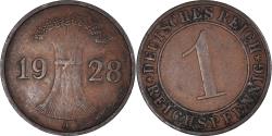 World Coins - Coin, Germany, Reichspfennig, 1928