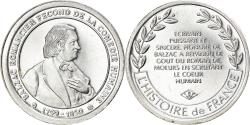 World Coins - France, Medal, Littérature, Honoré de Balzac, Arts & Culture, , Silver