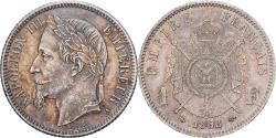 World Coins - France, Napoleon III, Franc, 1868, Paris, Silver, , Gadoury:463