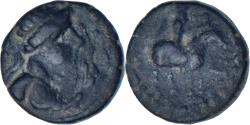 Ancient Coins - Kushan Empire, Vima Takto, Drachm, 55-105, Bronze,