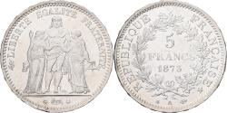World Coins - France, 5 Francs, Hercule, 1873, Paris, Silver, , Gadoury:745a, KM:820.1