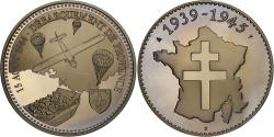 World Coins - France, Medal, Le Débarquement en Provence, Copper-nickel,