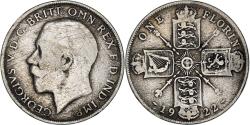 World Coins - Coin, Great Britain, George V, Florin, Two Shillings, 1922, , Silver