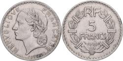World Coins - France, 5 Francs, Lavrillier, 1936, Paris, Rare, Nickel, , Gadoury:760