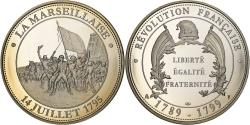World Coins - France, Medal, Révolution Française, La Marseillaise, Copper-nickel,