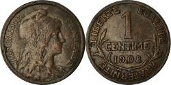 World Coins - Coin, France, Dupuis, Centime, 1908, Paris, , Bronze, KM:840