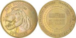 World Coins - France, Token, Touristic token, Parc Zoologique Dinozoore de Thoiry, 2015