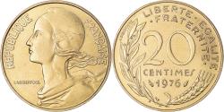 World Coins - Coin, France, Marianne, 20 Centimes, 1976, Paris, , Aluminum-Bronze
