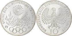 World Coins - Coin, GERMANY - FEDERAL REPUBLIC, 10 Mark, 1972, Hamburg, , Silver