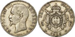 World Coins - Coin, France, Napoleon III, 5 Francs, 1856, Paris,