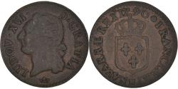 World Coins - Coin, France, Louis XVI, 1/2 Sol à l'Ecu, 1790, Toulouse, , Bronze