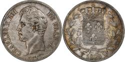 World Coins - France, Charles X, 5 Francs, 1828, Lille, Silver, , Gadoury:644