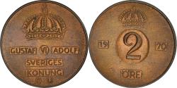 World Coins - Coin, Sweden, Gustaf VI, 2 Öre, 1970, , Bronze, KM:821