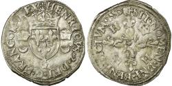 World Coins - Coin, France, Douzain aux croissants, 1550, Poitiers, , Billon