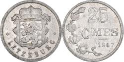 World Coins - Coin, Luxembourg, 25 Centimes, 1967
