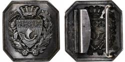 World Coins - France, Boucle de Ceinture, Ville de Paris, Silvered bronze,