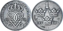 World Coins - Coin, Sweden, Gustaf V, Ore, 1949, , Iron, KM:810