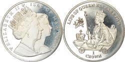 World Coins - Coin, Isle of Man, Elizabeth II, Crown, 2012, Pobjoy Mint, Couronnement de la
