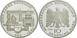 World Coins - Coin, GERMANY - FEDERAL REPUBLIC, 10 Mark, 1993, Stuttgart, Germany,